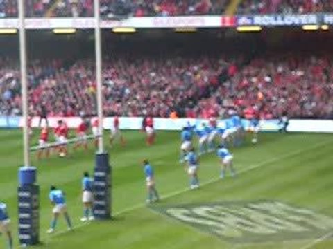 Wales Vs Italy RBS 6 Nations 2006