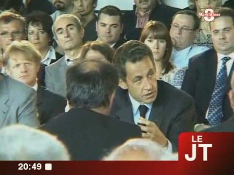 Nicolas Sarkozy en Haute-Savoie