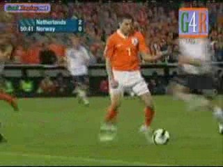 PAYS BAS 2-0 NORVEGE ROBBEN
