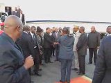 Arrivée de Sassou Nguesso au Gabon pr les obsèques de Bongo