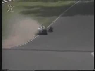 F3000 crash at Oulton Park