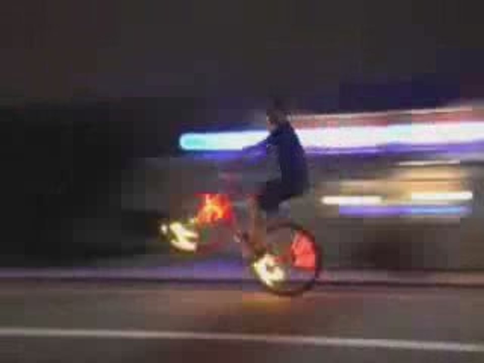 Demonstration de l'utilisation des led's Bicycled