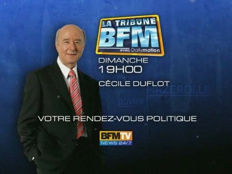LA TRIBUNE BFM de Cécile DUFLOT