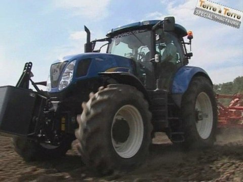 Terre à Terre 2009 : Profil agri essayeur New Holland T7000