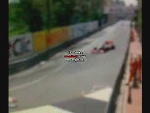 F1 2009 Monaco Qualying crashes