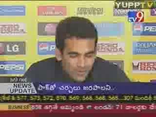 Jaheer Khan Talks on his Bowling@YUPPTV.com