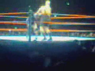 Big show vs MVP from RAW house show in Helsinki, Finland