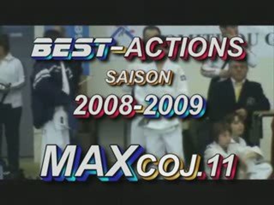 BEST ACTION MAXCOJ.11 SAISON 2008.2009