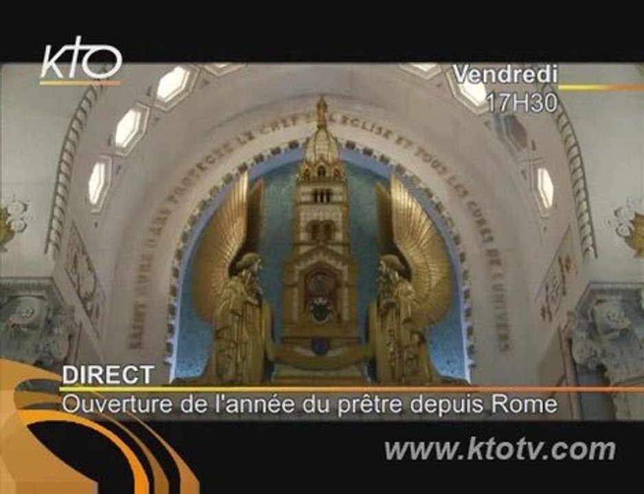 Ouverture de l'année du Prêtre