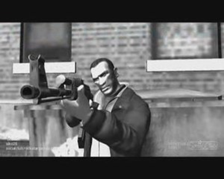 GTA 4 - Quand niko tire dans une bouteil de gaz