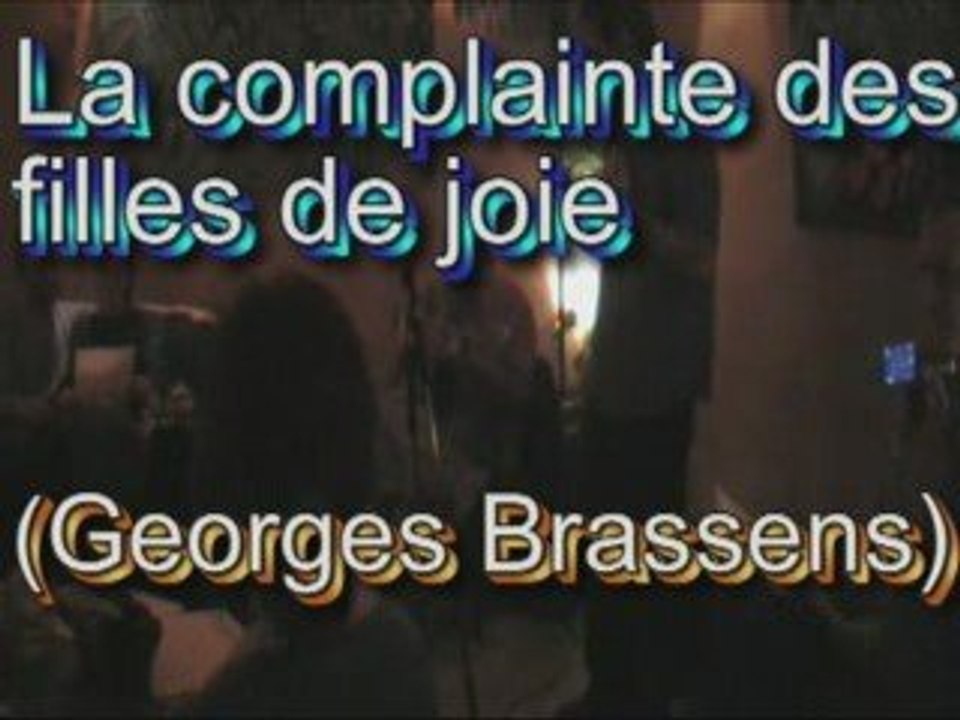 Brassens(Fin du Medley_4éme partie)EmmanuelValette&orphee