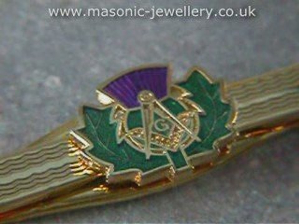 Masonic Tie Slide DWA209