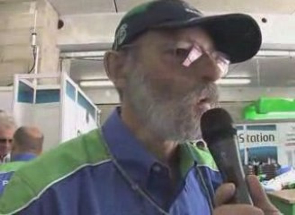 Dans le stand Pescarolo