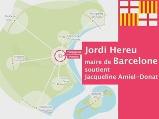 10-06-09 Jordi Hereu, Maire de Barcelone soutient Jacqueline