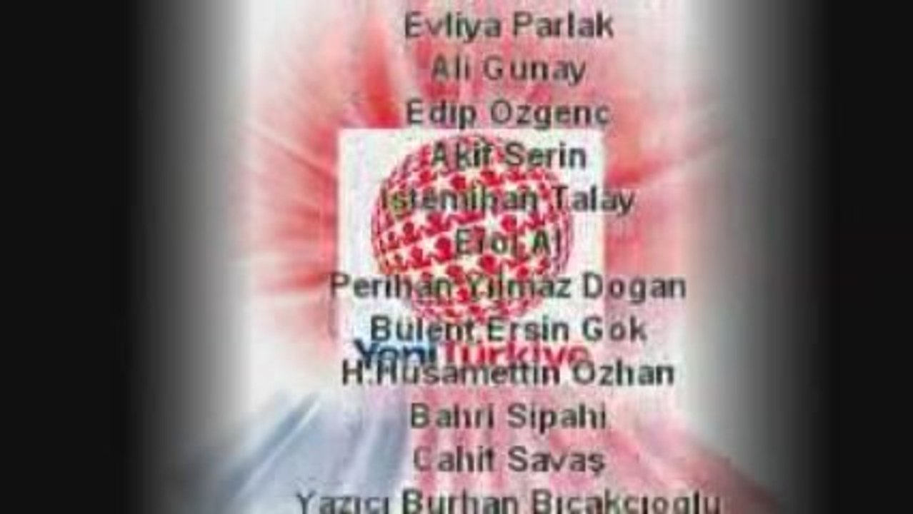 APO'YU IPTEN KURTARANLAR VE GOKKUSAGI KOALISYONU (TAM LISTE)