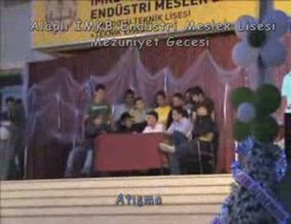 Alaplı İMKB EML Mezuniyet  Gecesi Atışma