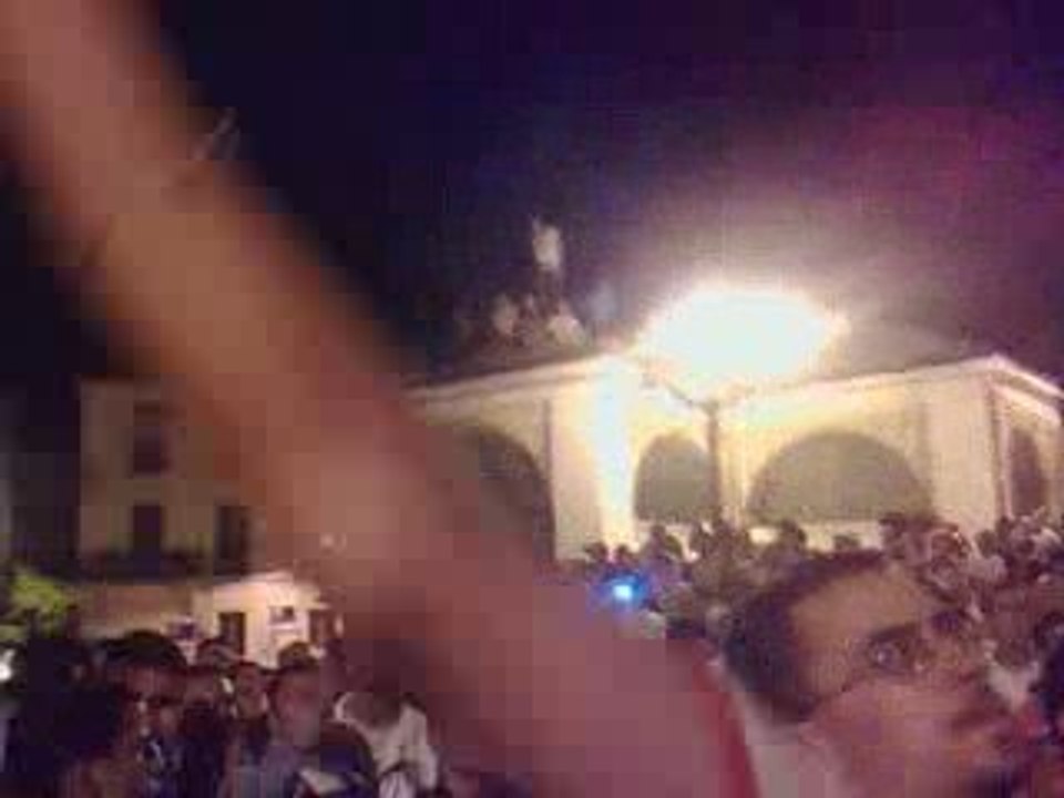 Fetes algerie vs egypt 3-1 skikda cour2 l'hymne nationale