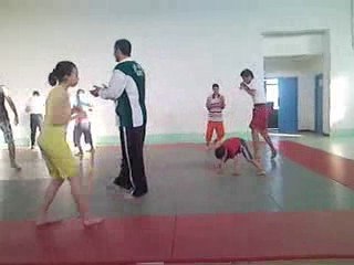 Full contact à arzew (entrenement)