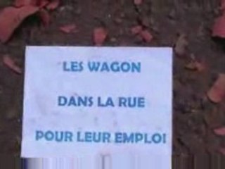Manifestation Wagon �� Douai