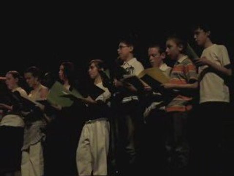 Spectacle de danse des élèves du collège Coutelle à Maubeuge
