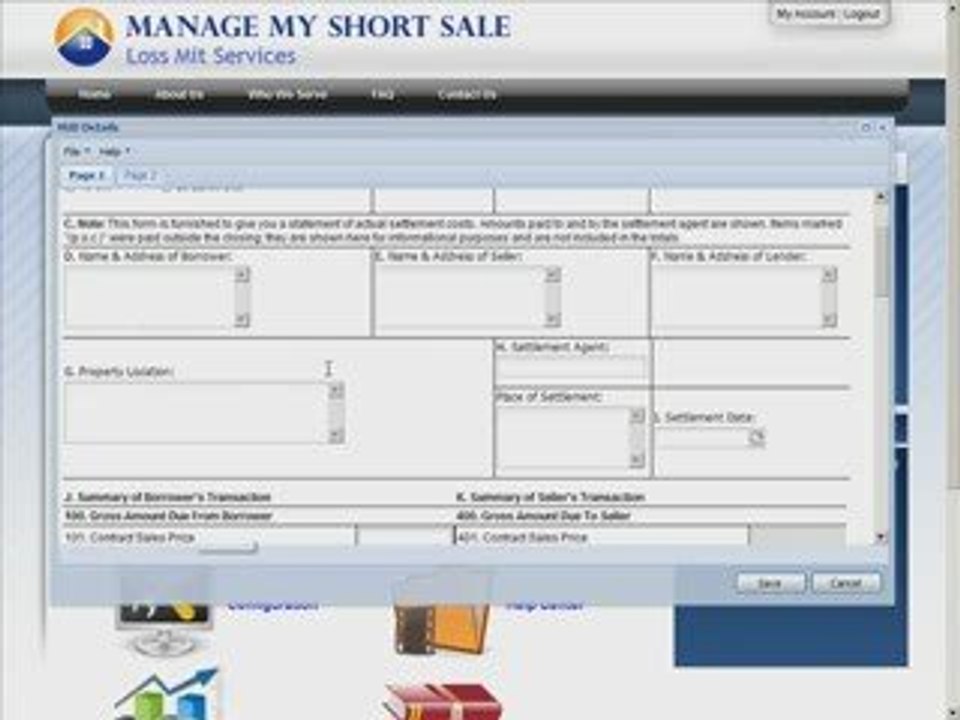 Overview of Manage My Short Sale