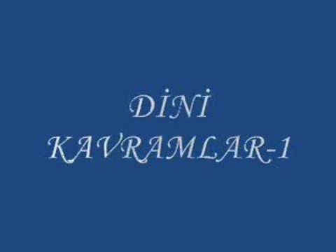 Dini kavramlar isitme Engelliler için Din Kültürü Dindersi