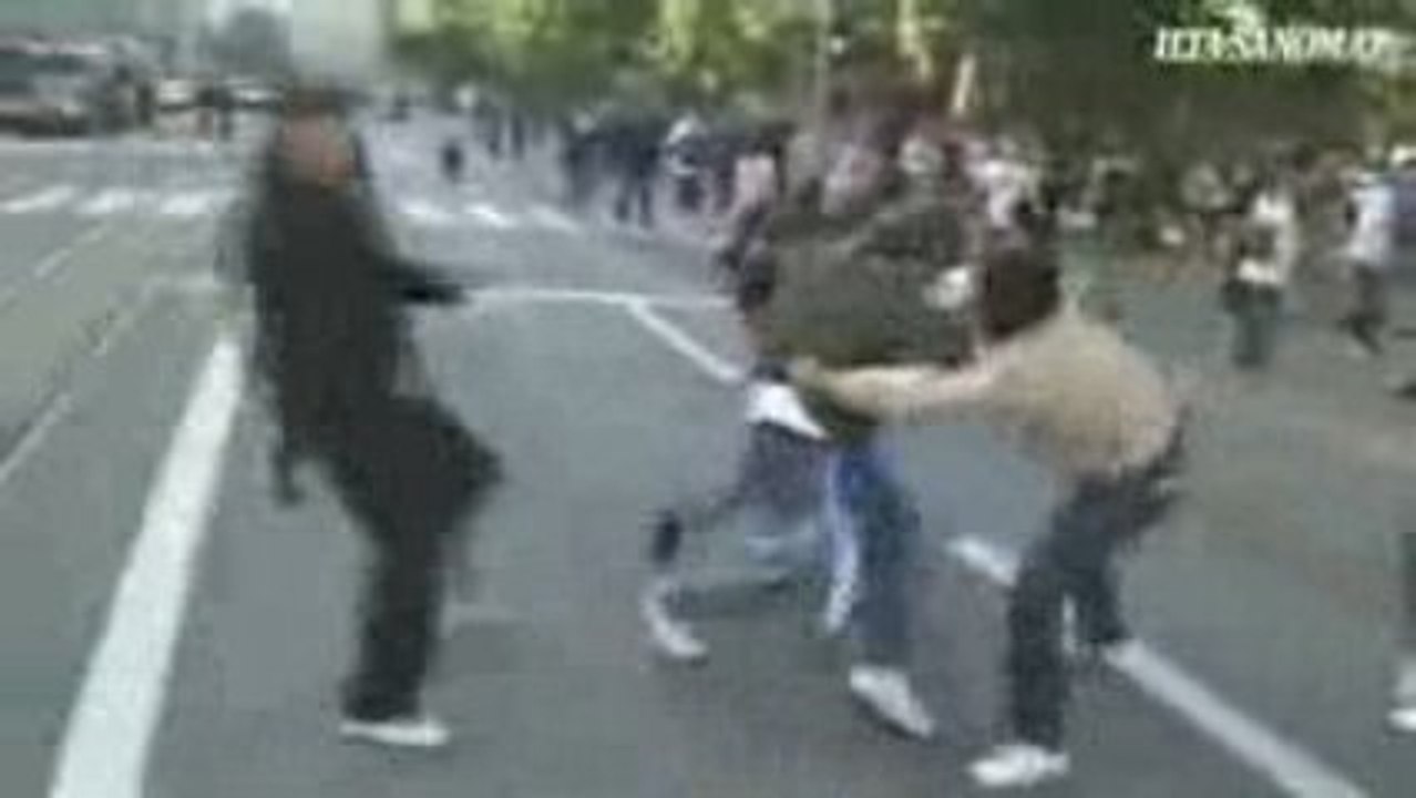 Football Hooligans - Finland v Russia
