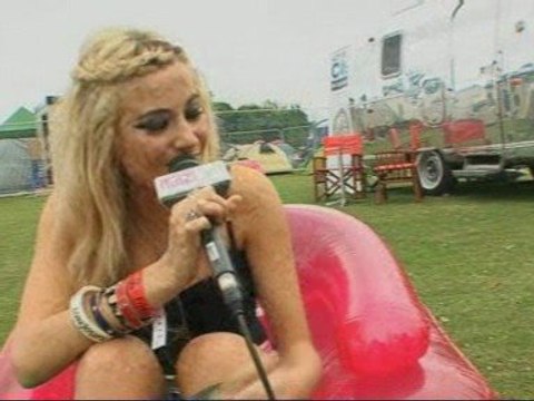 Pixie Lott at the Isle of White Festival