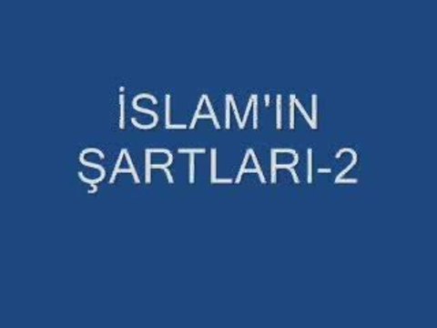 Islamın şartları-2 isitme Engelliler Din Kültürü, Dindersi