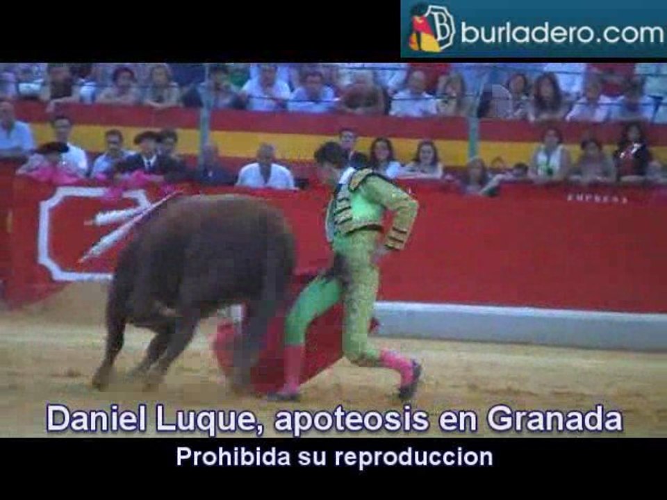 Daniel Luque, apoteósico en Granada