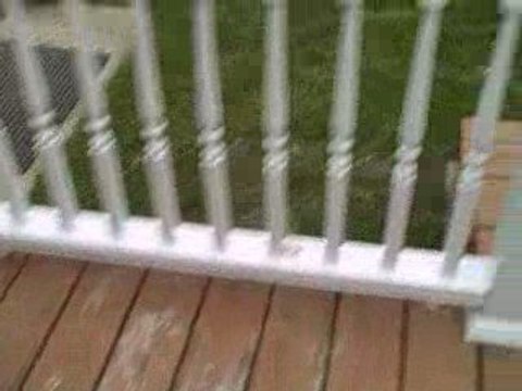 john problem deck, Power washing Dragon and Painting -PDP.