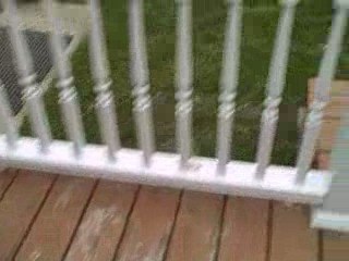 john problem deck, Power washing Dragon and Painting -PDP.