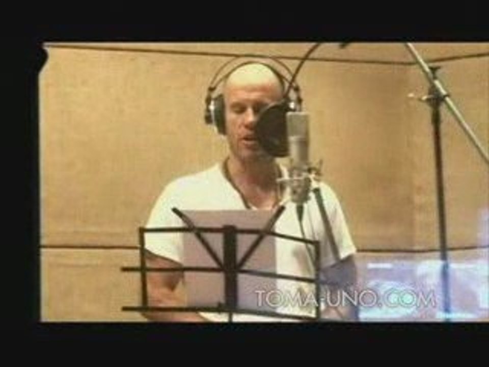 UP - Exclusiva: Detras de camaras doblaje Peru Gianmarco