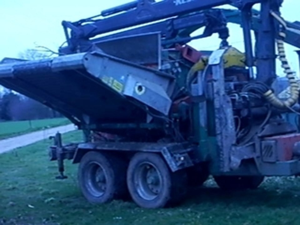 Broyage repliage du broyeur