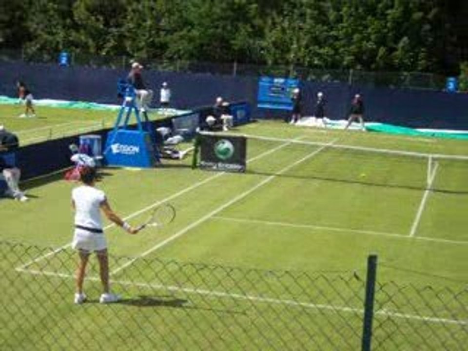 Arantxa Parra vs Eleni Daniilidou 3-3