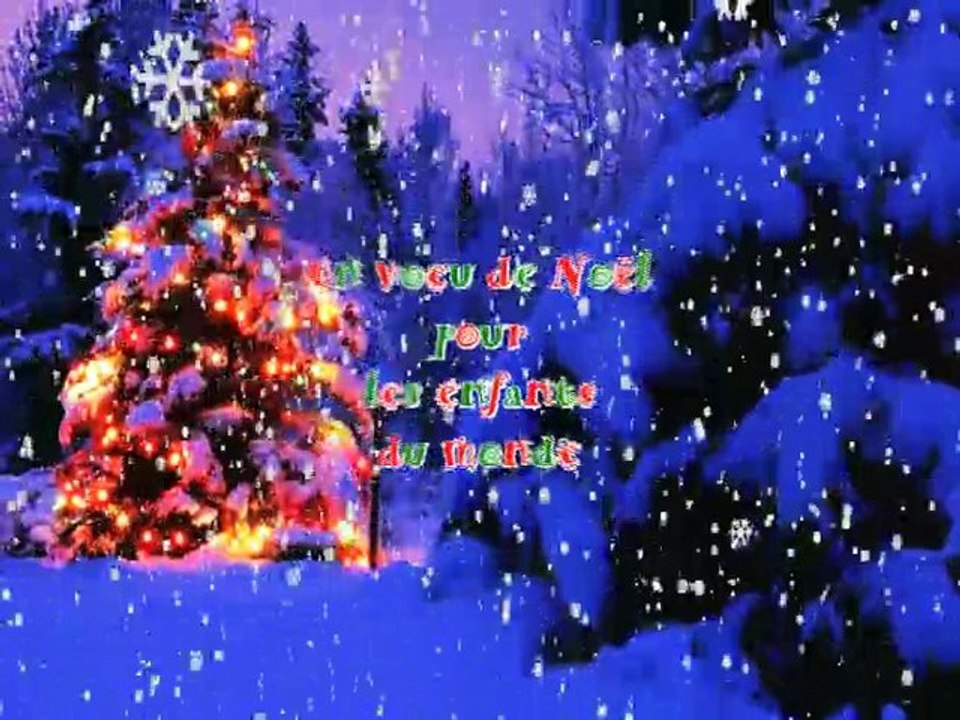 Un voeu de noel pour les enfants du monde "clip officiel"