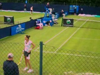 Arantxa Parra vs Eleni Daniilidou 6-3 6-6(4-2)