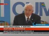 VI Cumbre de PetroCaribe - Ministro Rafael Ramírez