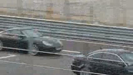 Ligne droite a Dijon Bmw VS Porsche