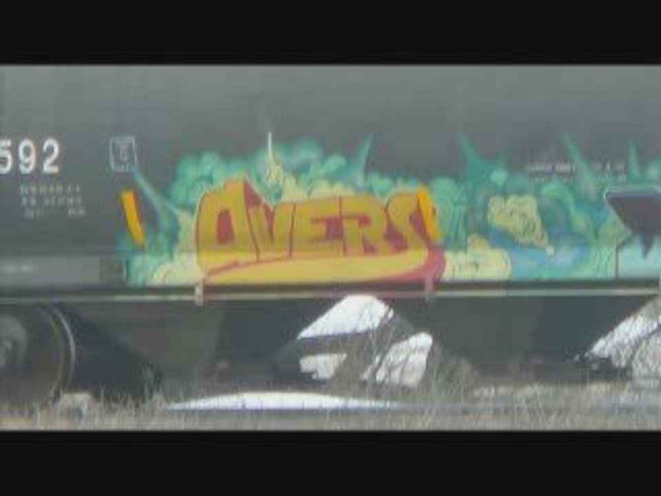 Graffiti #19 - POS - AVERS sketch R.I.P.