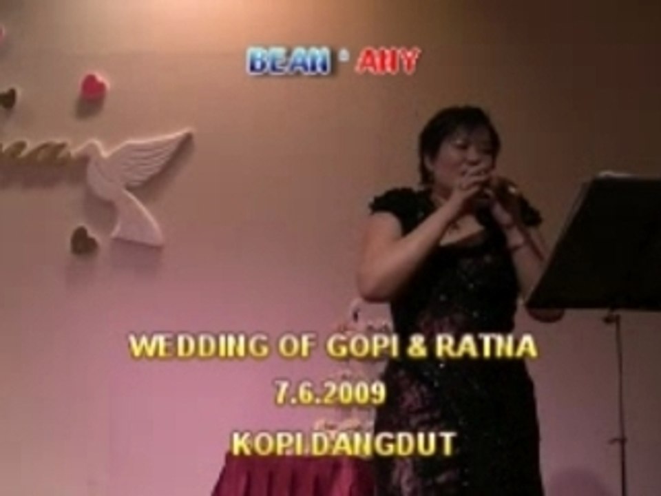 BEAN * ANY *  WEDDING SINGER IN KUALA LUMPUR  * MALAYSIA