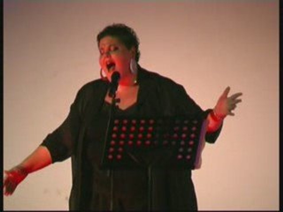 Nicole Dambreville l'accordéoniste