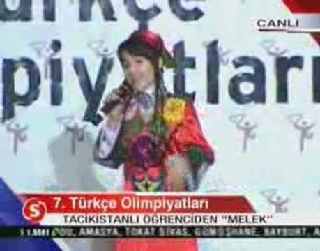 Candan Erçetin 'Melek' Türkçe Olimpiyatları 2009 Tacikist