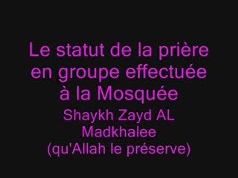 la prière en groupe