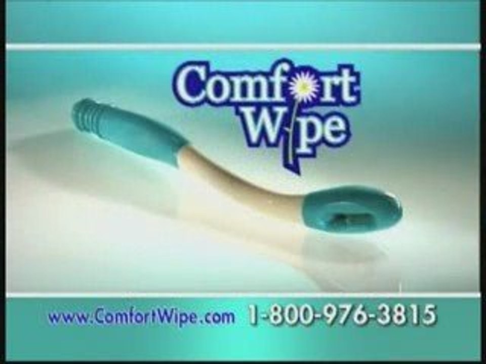 Comfort Wipe pour s'essuyer les fesses