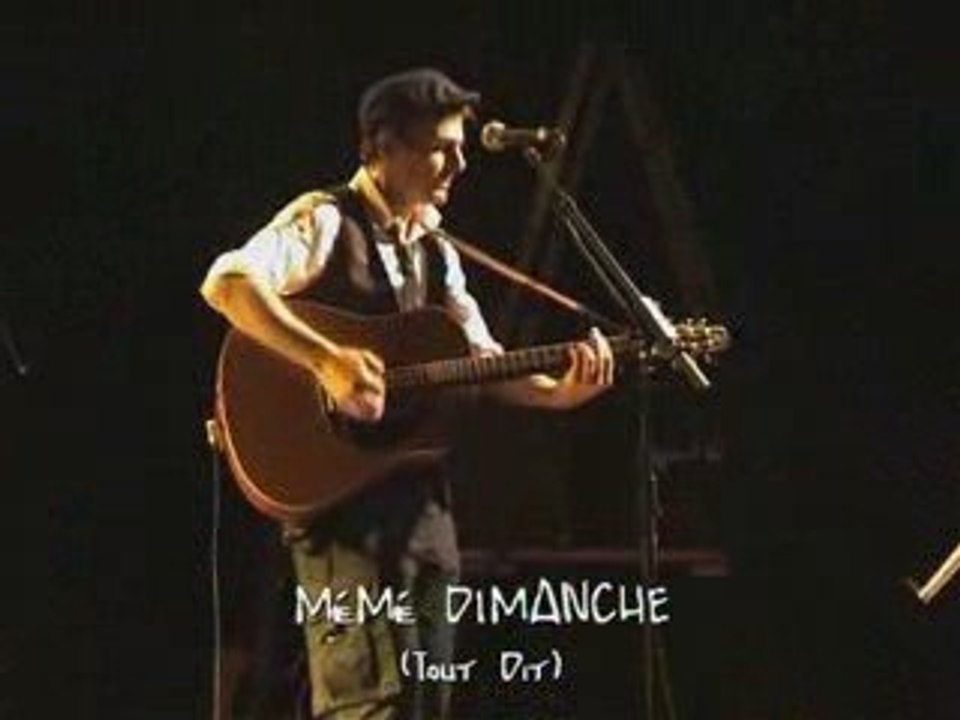 TOUT DIT par MéMé DIMANCHE (Live)