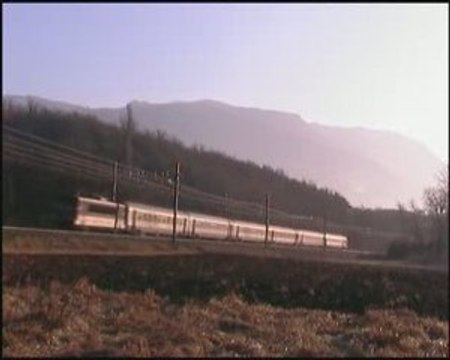 La BB 25251 en pousse à Artemare