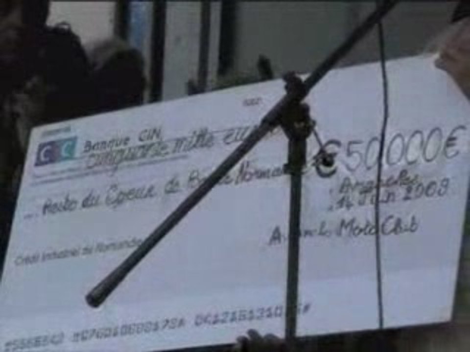 ballade du coeur 2009 : 50.000 € pour les restos du coeur