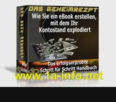 Wie Sie erfolgreich Ebooks erstennen und Geld verdienen