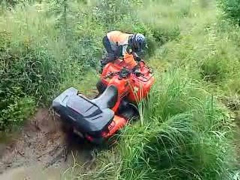 Franchissement quad KVF 360 4x4